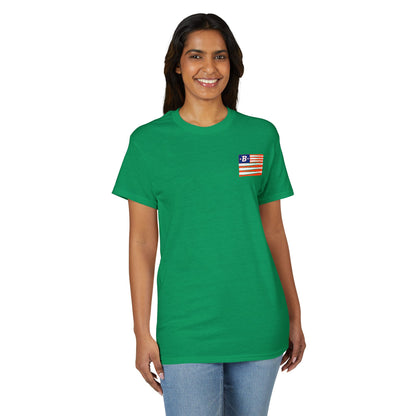 Flag Front / Badge Rear Dryblend T-Shirt