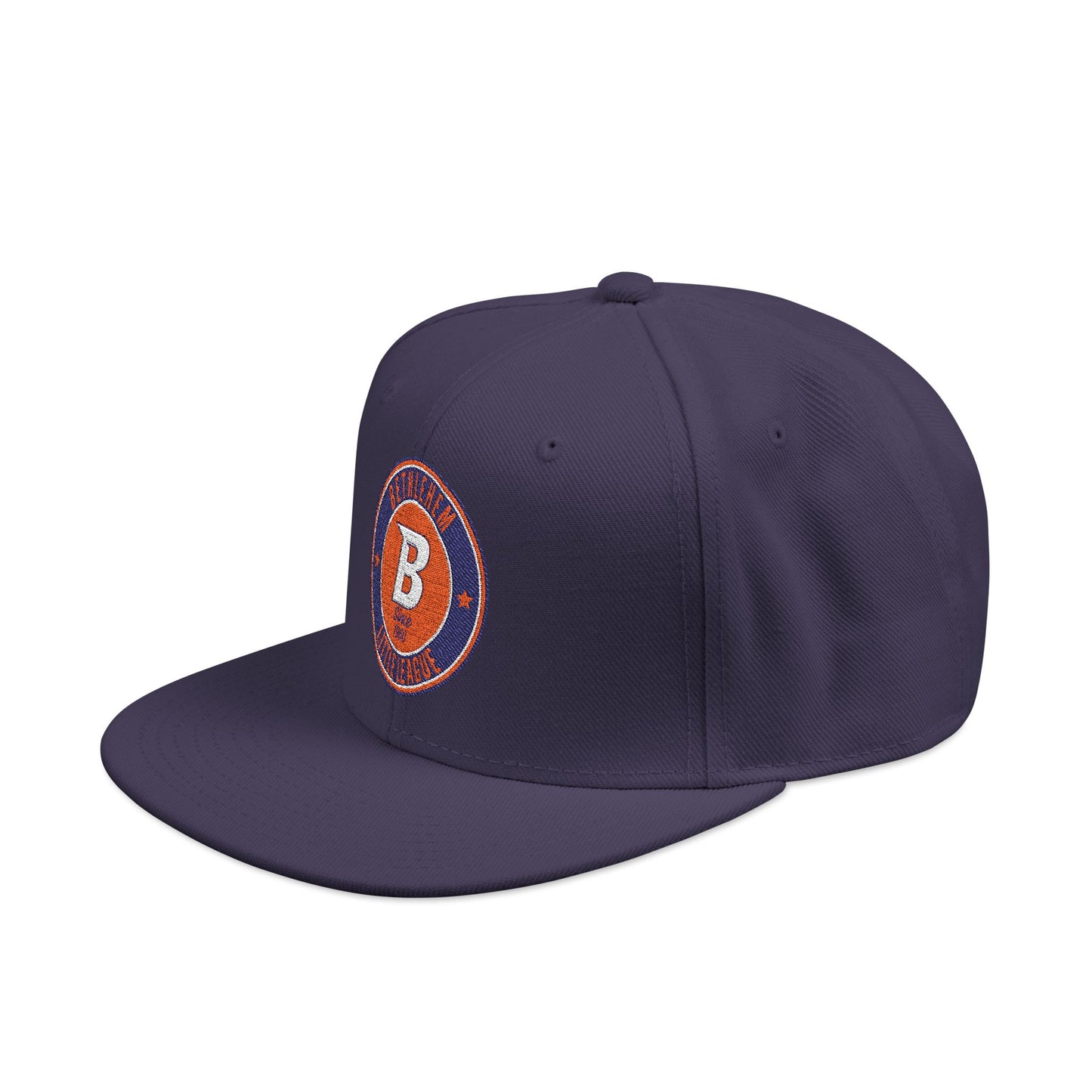 Embroidered BLL Badge Snapback Hat