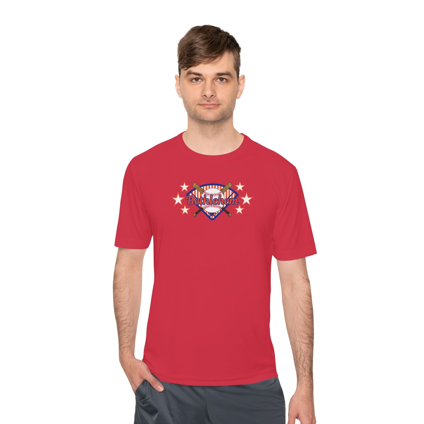 Bethlehem Stars and Stripes Performance Tee