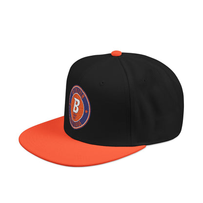 Embroidered BLL Badge Snapback Hat