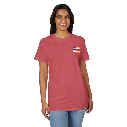 Flag Front / Badge Rear Dryblend T-Shirt