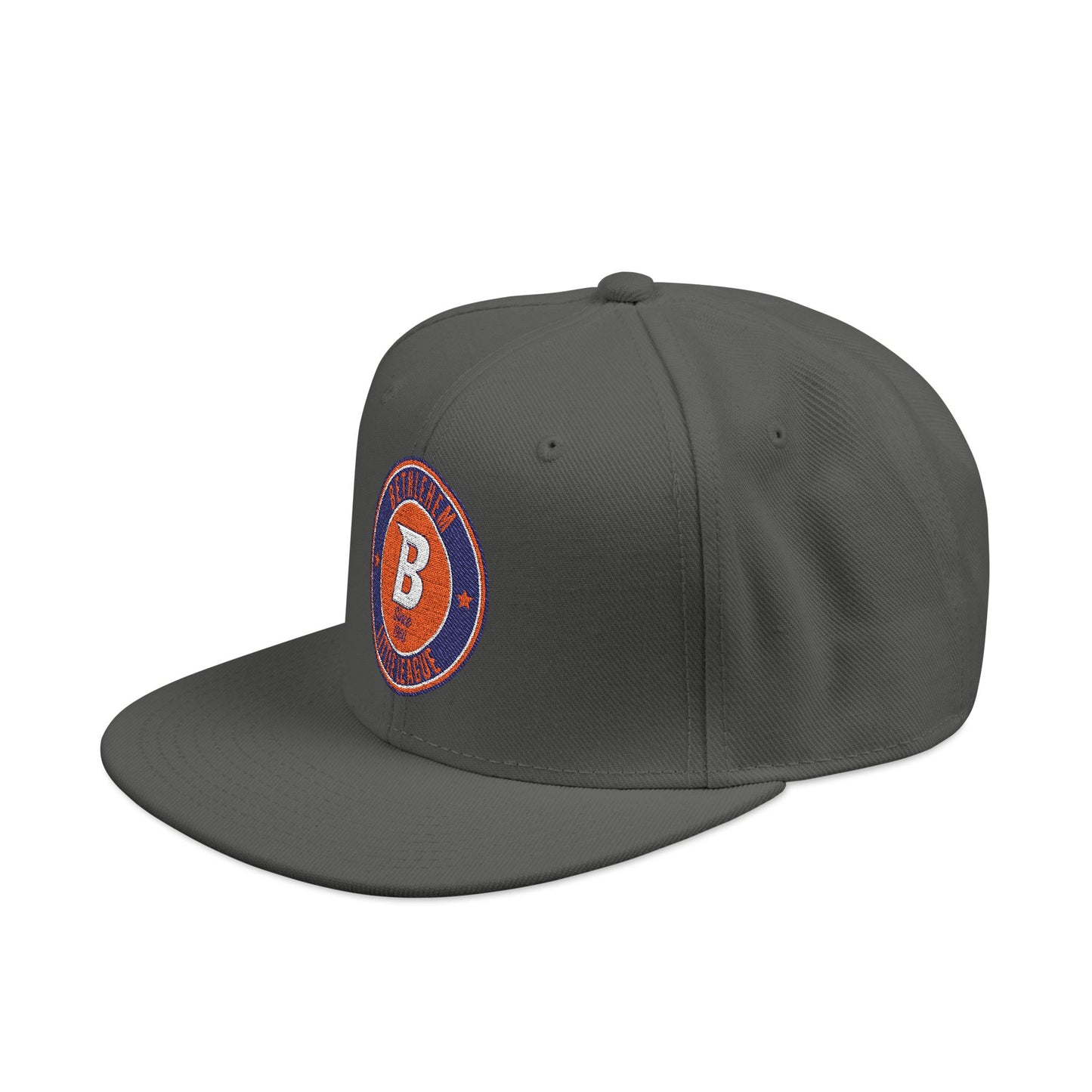 Embroidered BLL Badge Snapback Hat