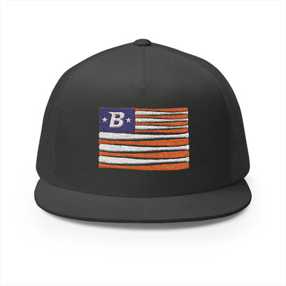 Embroidered 'B' Flag Trucker Hat