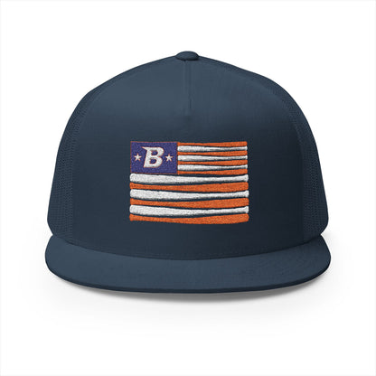 Embroidered 'B' Flag Trucker Hat