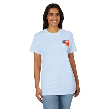 Flag Front / Badge Rear Dryblend T-Shirt
