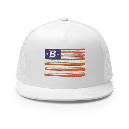Embroidered 'B' Flag Trucker Hat
