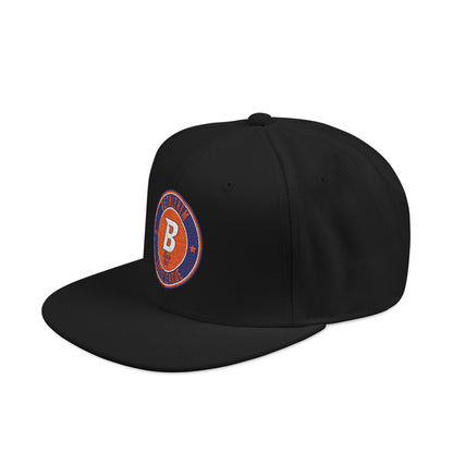 Embroidered BLL Badge Snapback Hat