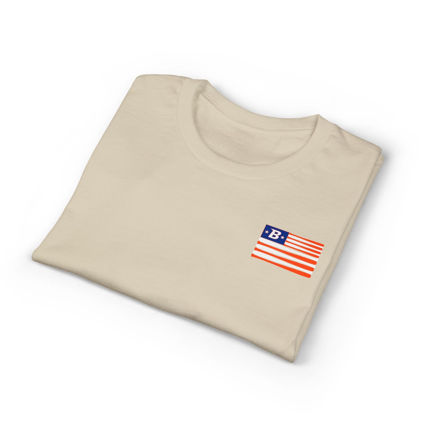 Flag Front / Badge Rear Dryblend T-Shirt