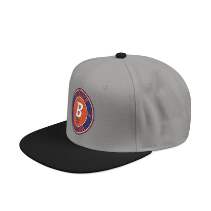 Embroidered BLL Badge Snapback Hat
