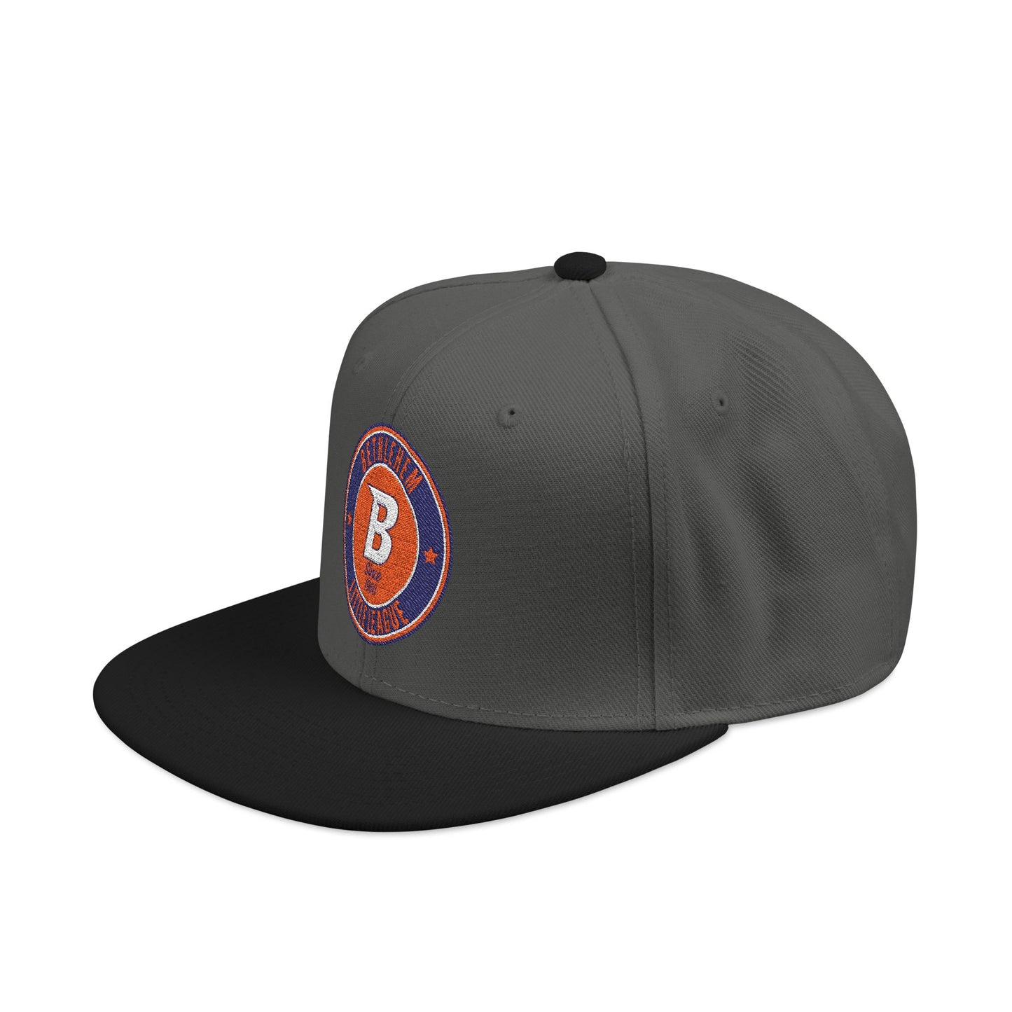 Embroidered BLL Badge Snapback Hat